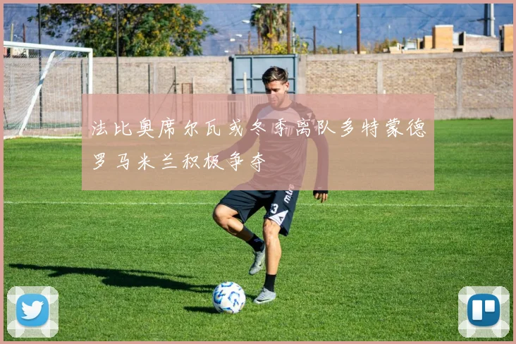 法比奥席尔瓦或冬季离队多特蒙德罗马米兰积极争夺